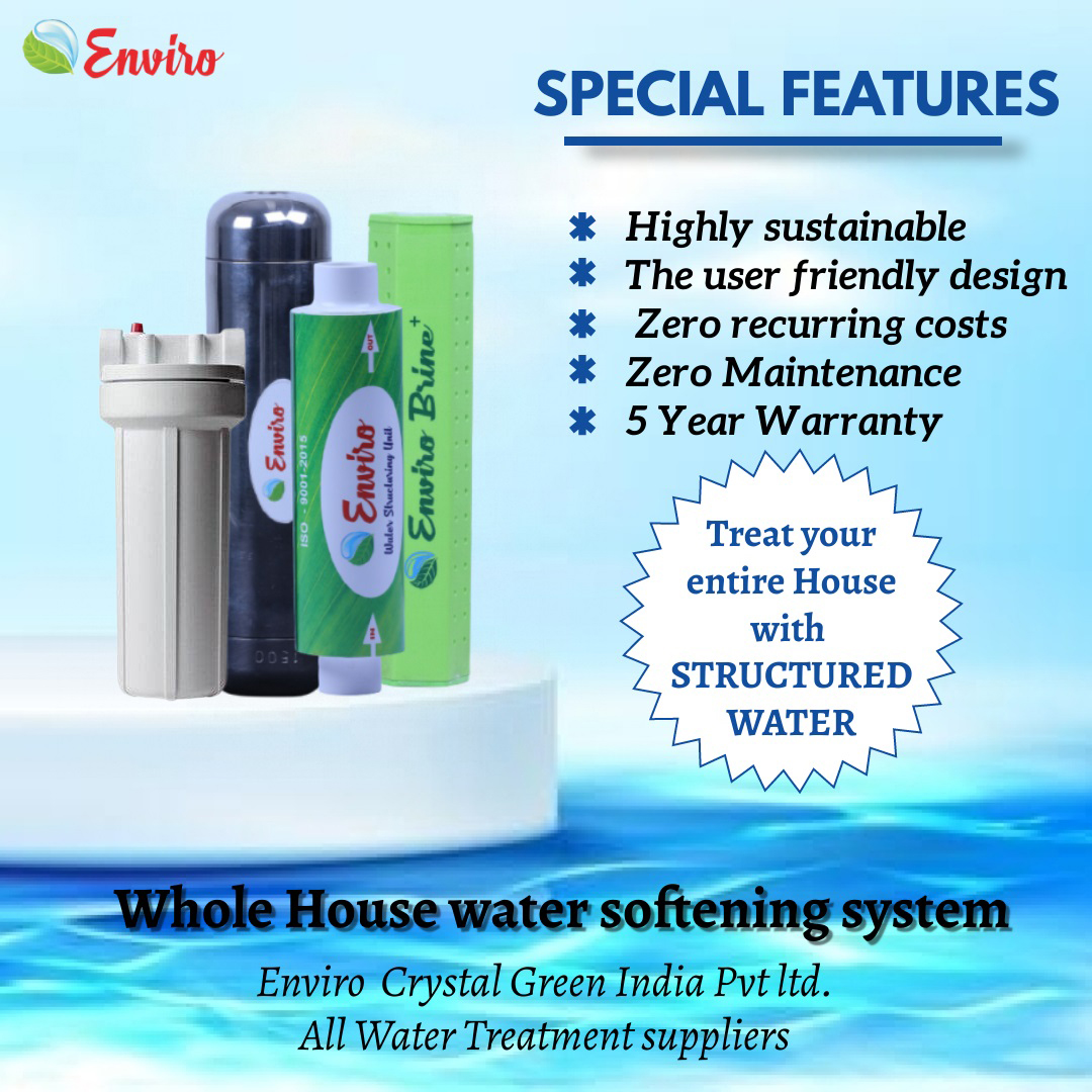 sruti engineers dilsukhnagar hyderabad - Enviro wholehouse water softening system